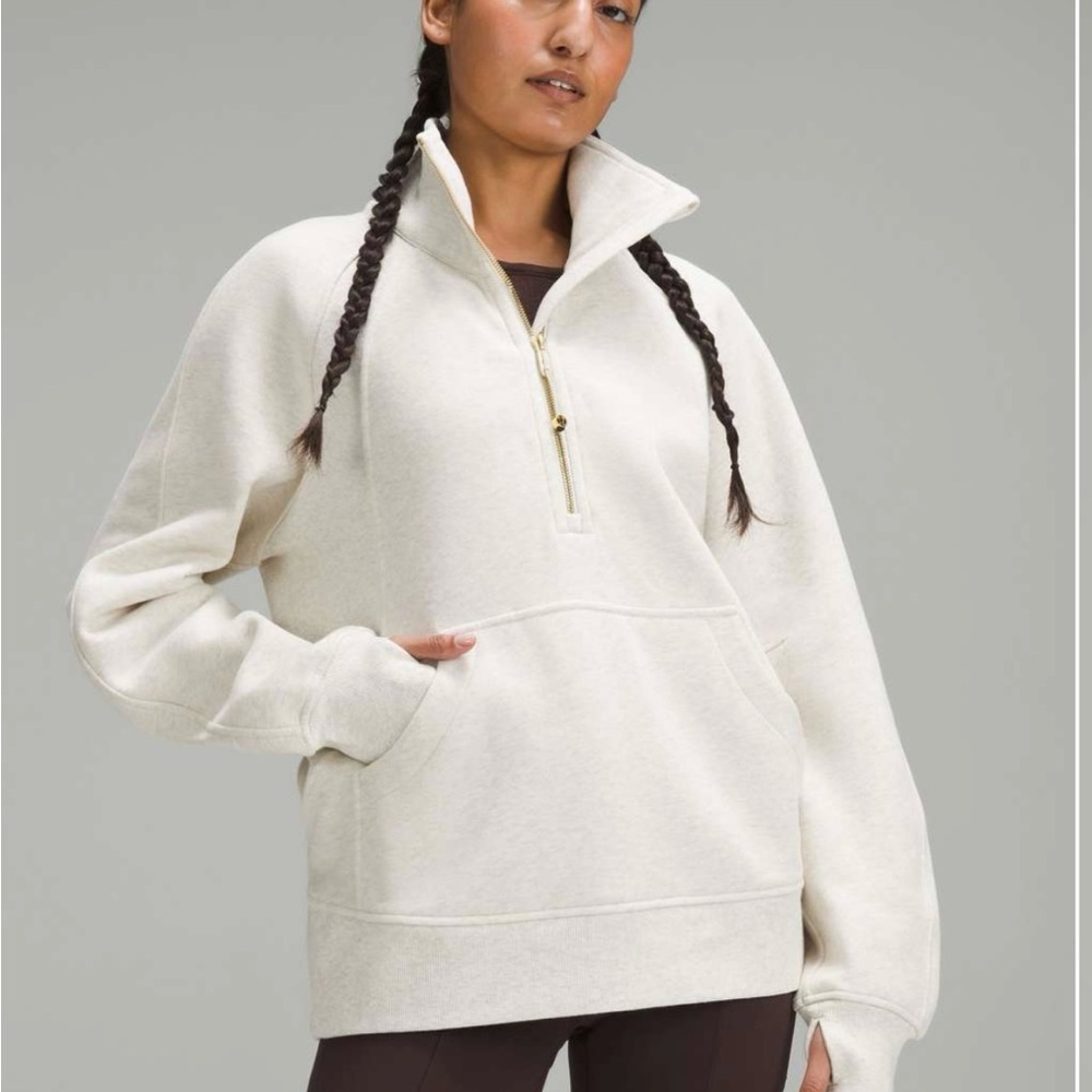 Lululemon Scuba Oversized Funnel-Neck Half Zip *Long